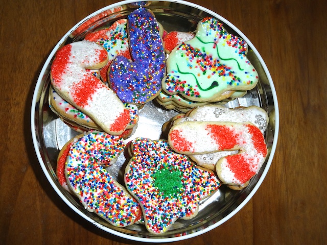 holiday cookies 2014